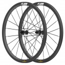 700C 35x31mm Carbon Tubeless Hooked /Hookless Gravel / CX Wheelset with Blade Carbon Spokes